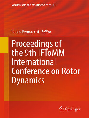 cover image of Proceedings of the 9th IFToMM International Conference on Rotor Dynamics